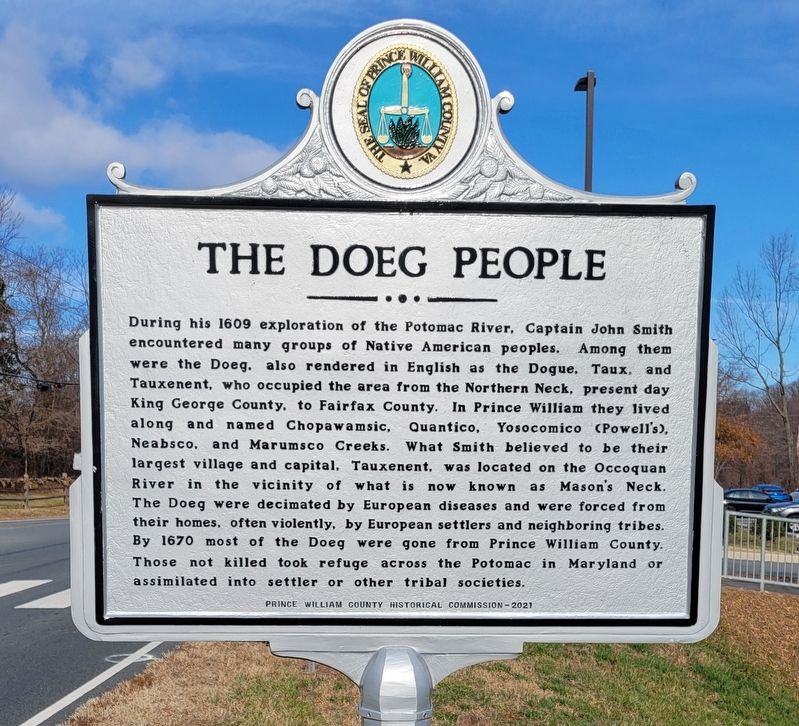 The Doeg People Marker image. Click for full size.
