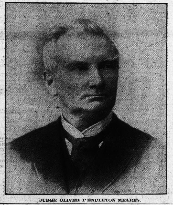 Oliver Pendleton Meares image. Click for full size.