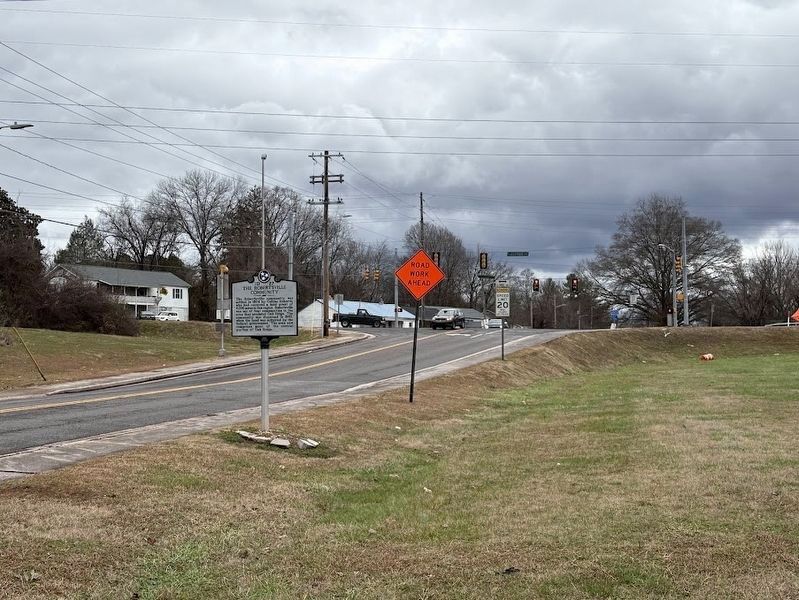 The Robertsville Community marker image. Click for full size.