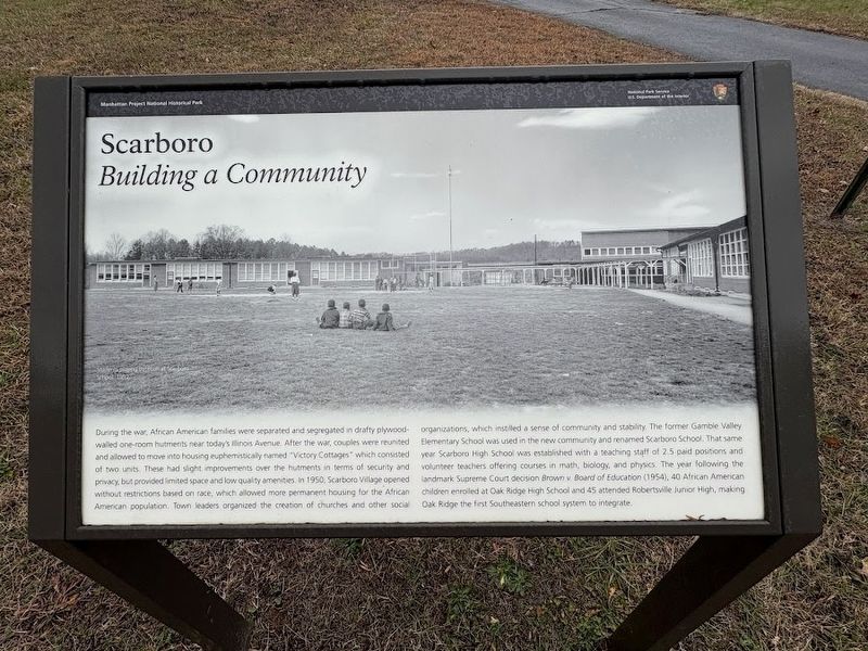 Scarboro marker image. Click for full size.