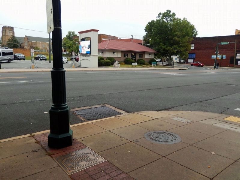 The Central Avenue Improvement Project Marker. Click for full size. The Central Avenue Improvement Project Marker image. Click for full size.
