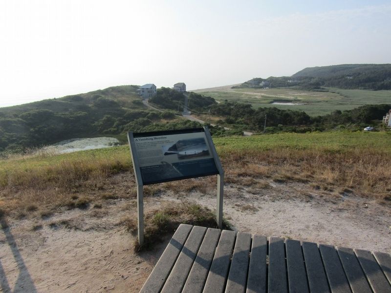 A Vanishing Shoreline Marker image. Click for full size.