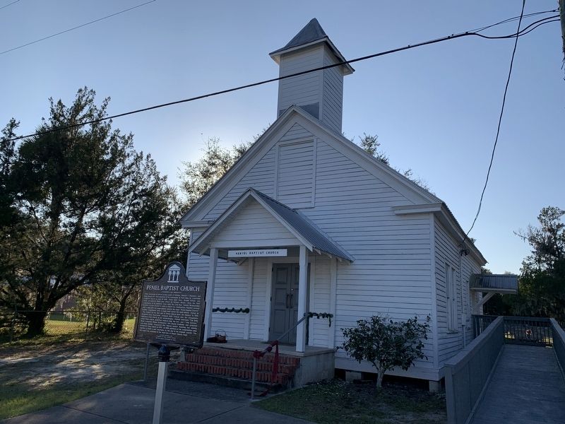 Peniel Baptist Church Marker image. Click for full size.