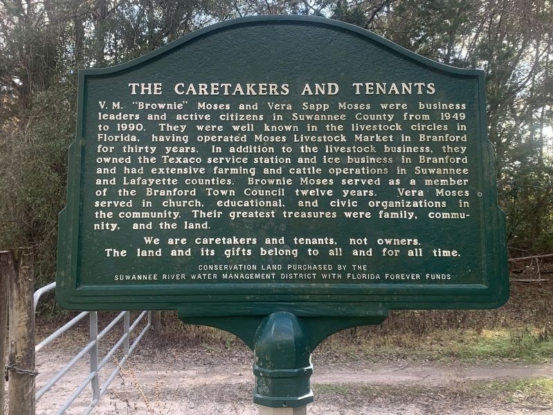 The Caretakers and the Tenants side of the marker image. Click for full size.