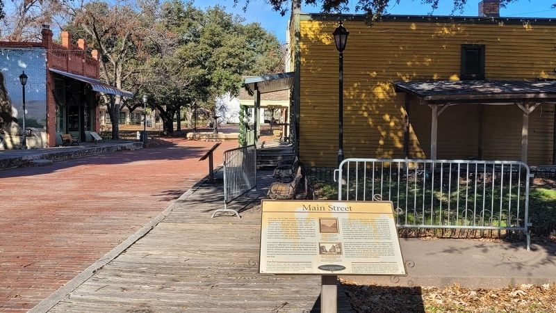 Main Street Marker. Click for full size. Main Street Marker image. Click for full size.
