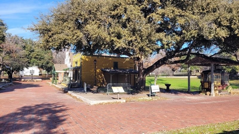 The view of Main Street and Marker from the entrance of the park. Click for full size. The view of Main Street and Marker from the entrance of the park image. Click for full size.
