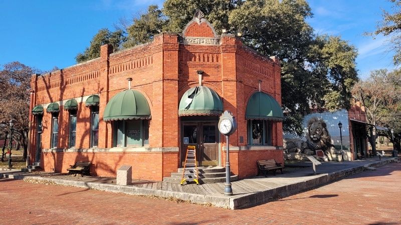 Citizen's Bank and Marker image. Click for full size.