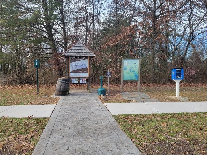 Rippon Lodge Historic Site Marker image. Click for full size.
