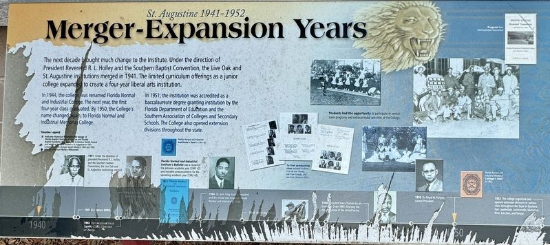 Merger-Expansion Years Marker image. Click for full size.