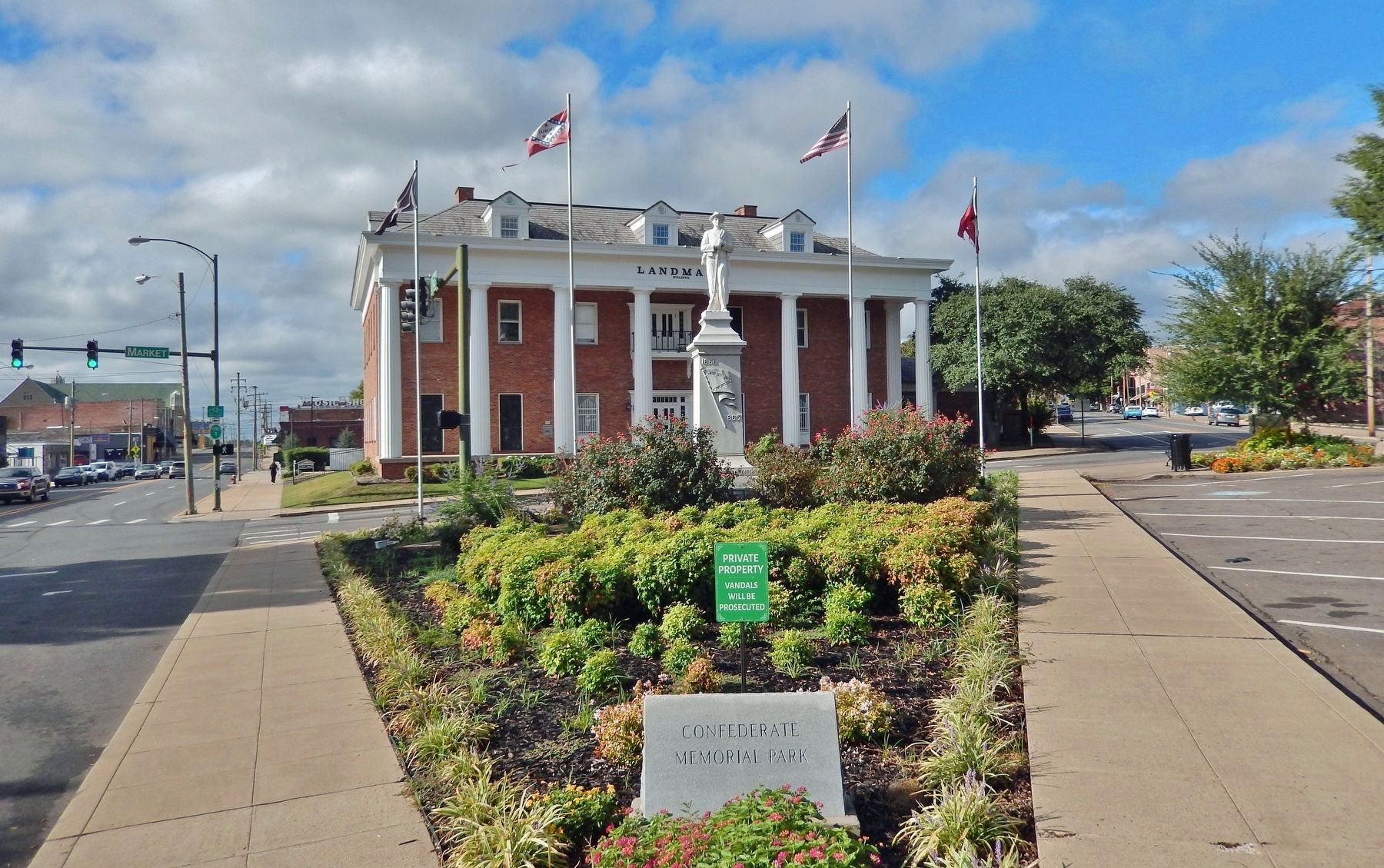 Confederate Memorial Park. Click for full size. Confederate Memorial Park image. Click for full size.