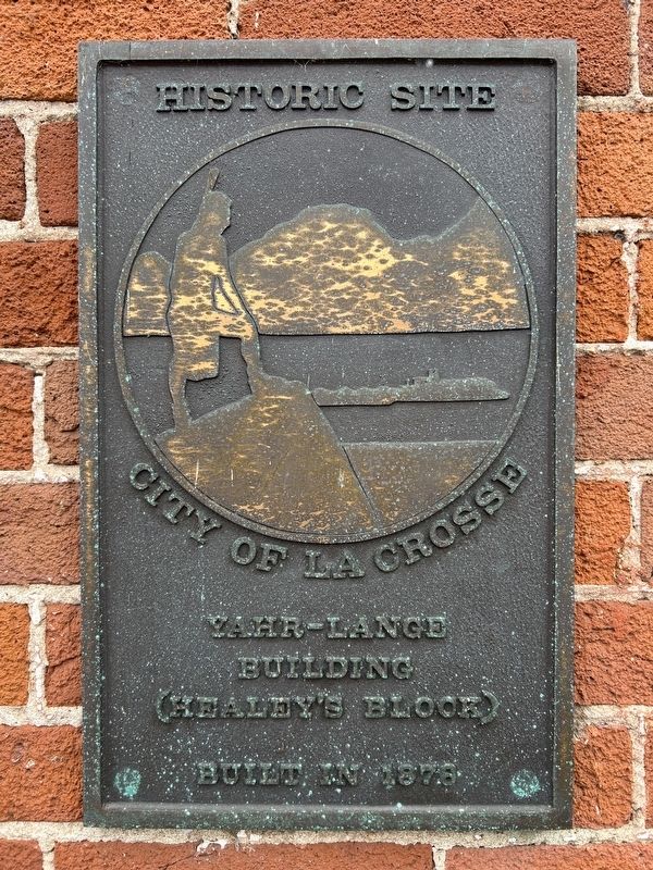 City of La Crosse Historic Site Marker. Click for full size. City of La Crosse Historic Site Marker image. Click for full size.