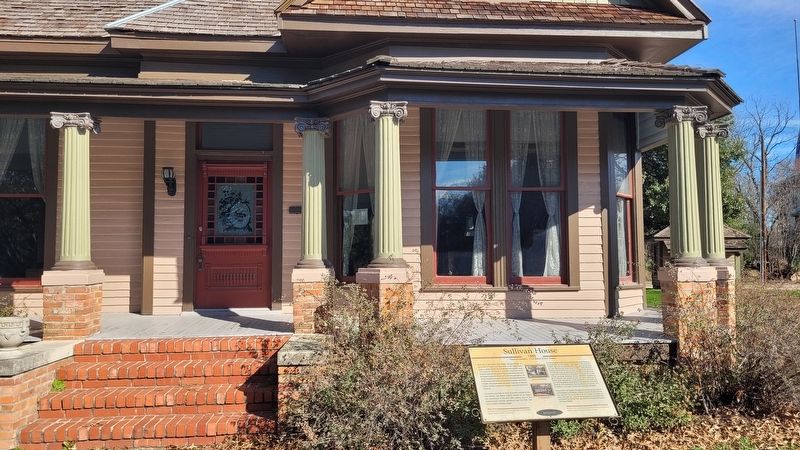 The entrance to the Sullivan House and Marker image. Click for full size.