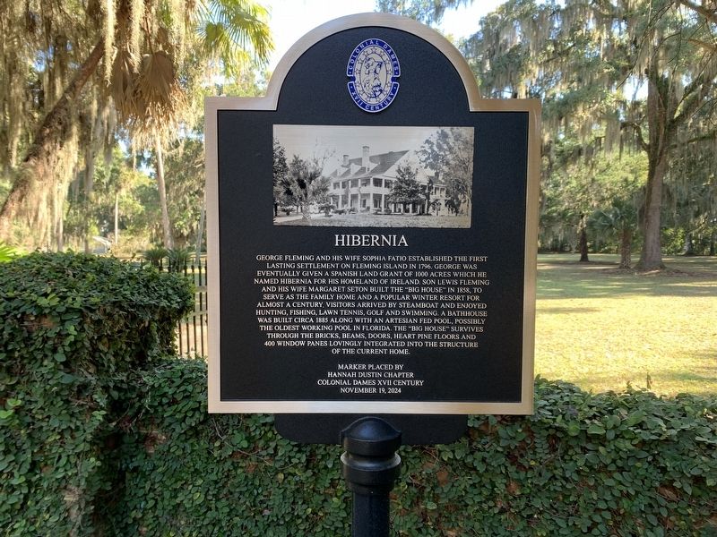 Hibernia Marker. Click for full size. Hibernia Marker image. Click for full size.