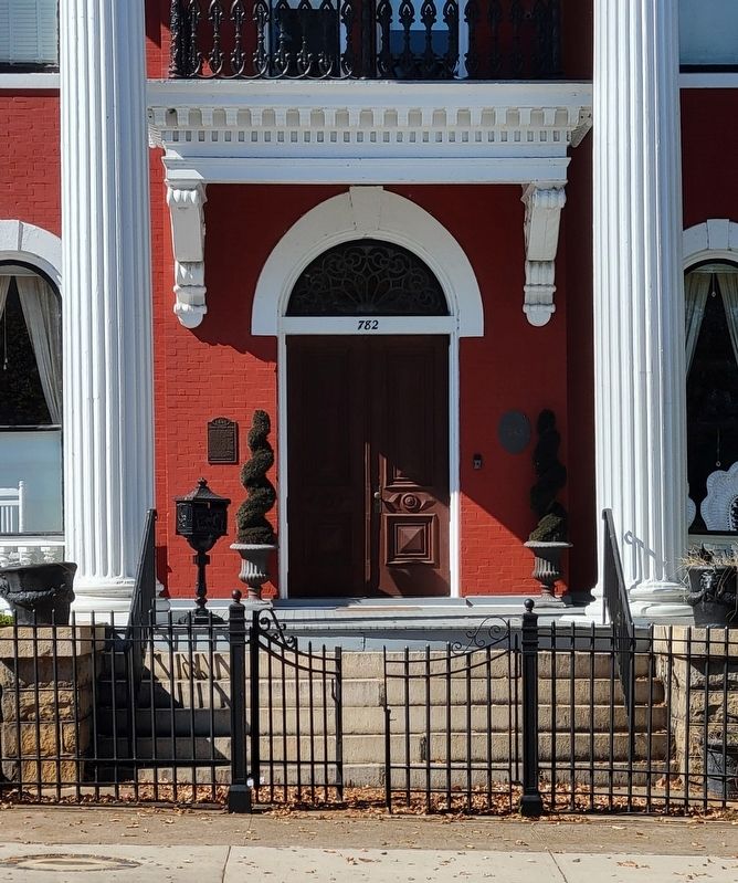 The Lawson-Overbey House Marker. Click for full size. The Lawson-Overbey House Marker image. Click for full size.