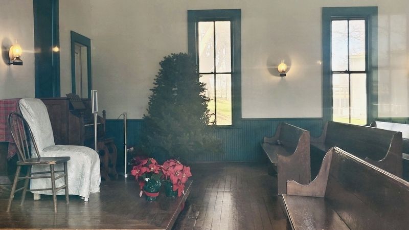 The inside view of the Pilot Grove Church image. Click for full size.