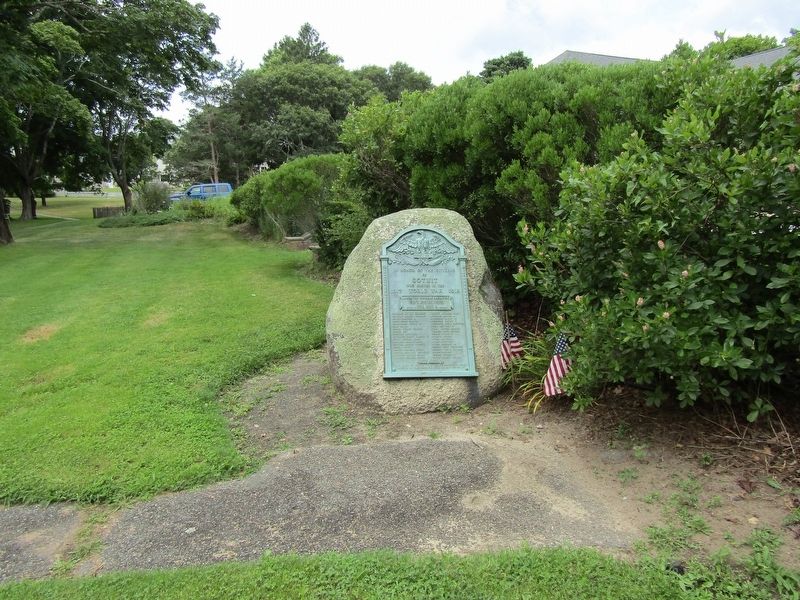 Cotuit World War I Honor Roll. Click for full size. Cotuit World War I Honor Roll image. Click for full size.