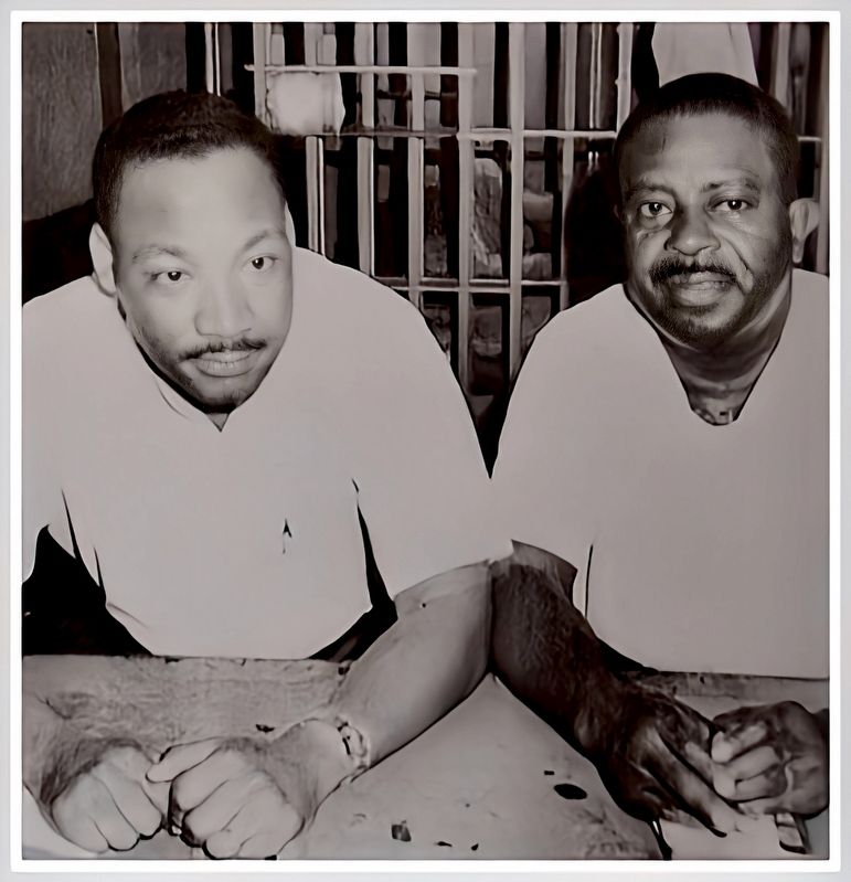 Martin Luther King Jr. and Ralph Abernathy In St. Augustine image. Click for full size.