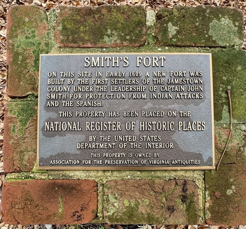 Smith�s Fort Marker image. Click for full size.