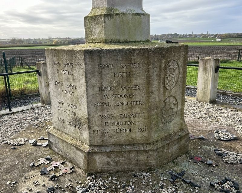 177th Tunneling Company Royal Engineers Memorial. Click for full size. 177th Tunneling Company Royal Engineers Memorial image. Click for full size.