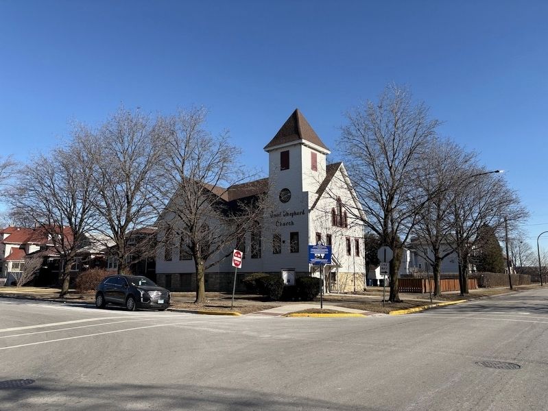First Church in the Town of Cicero Marker. Click for full size. First Church in the Town of Cicero Marker image. Click for full size.