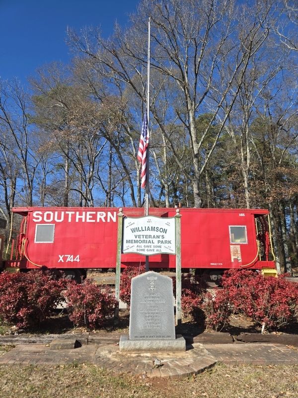 Williamson Veteran's Memorial Park image. Click for full size.
