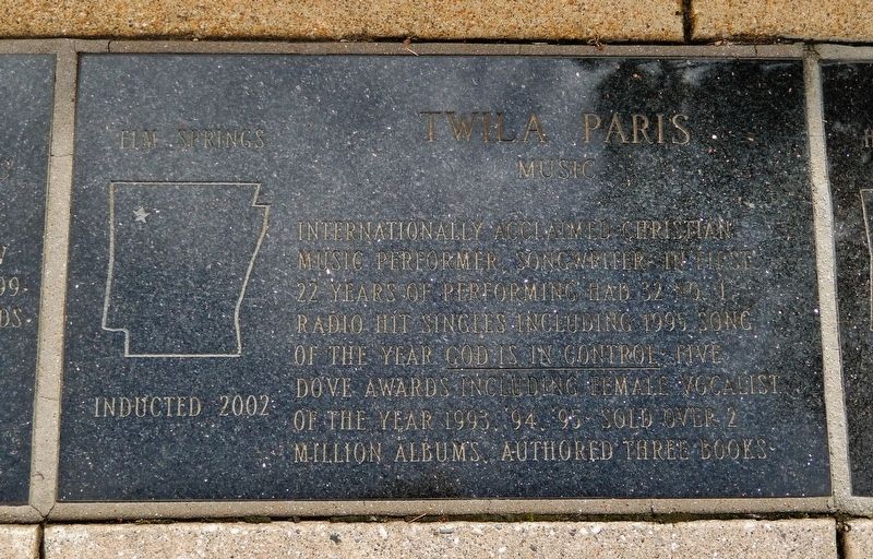 Twila Paris Marker image. Click for full size.