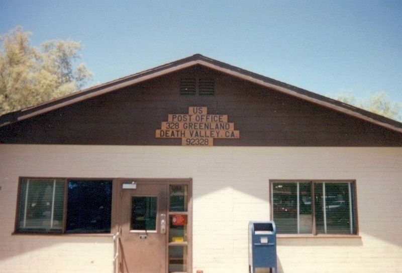 Death Valley Post Office. Click for full size. Death Valley Post Office image. Click for full size.