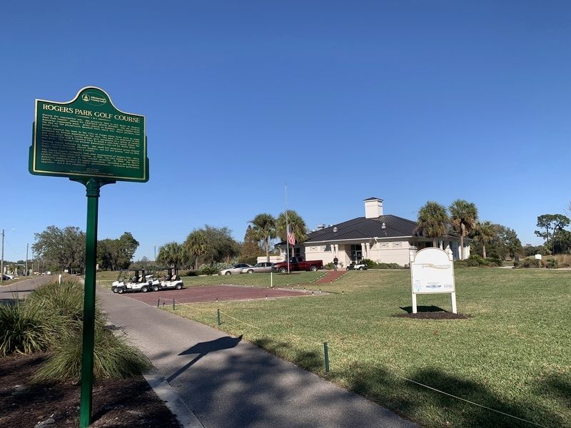Rogers Park Golf Course Marker image. Click for full size.