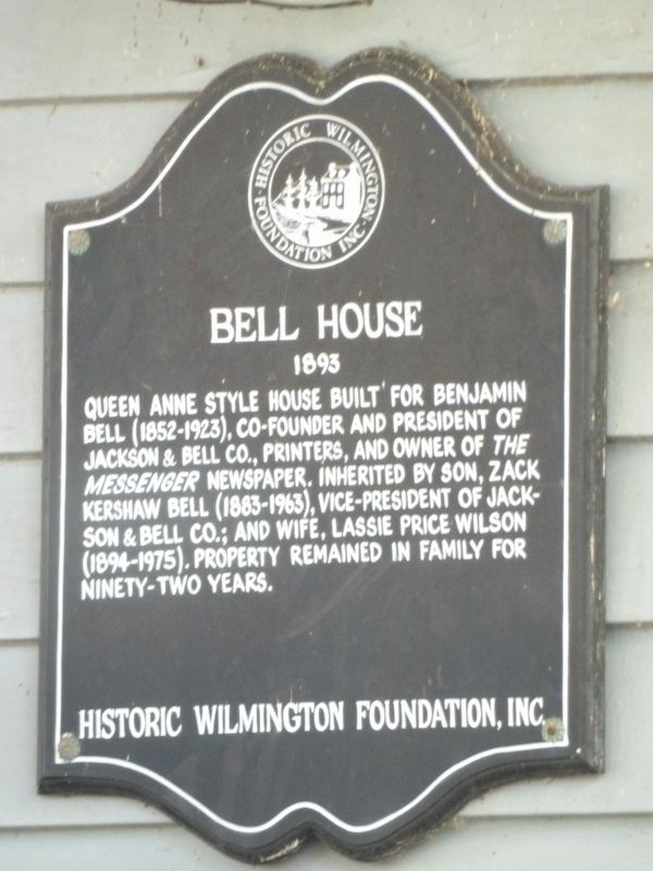 Bell House Marker. Click for full size. Bell House Marker image. Click for full size.