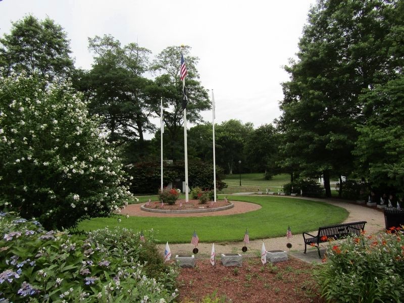 Mashpee Veterans Garden. Click for full size. Mashpee Veterans Garden image. Click for full size.