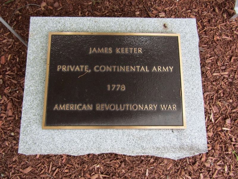 James Keeter Marker. Click for full size. James Keeter Marker image. Click for full size.