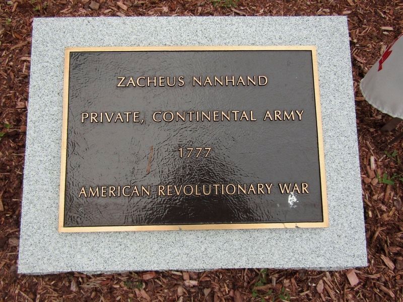 Zacheus Nanhand Marker image. Click for full size.