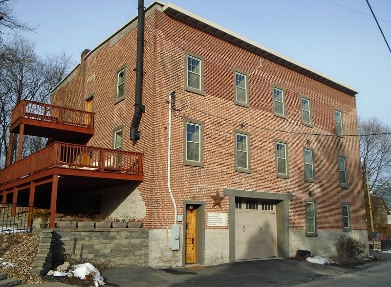 Site of Gunkle's Grist and Sawmill � 1798 and Marker image. Click for full size.