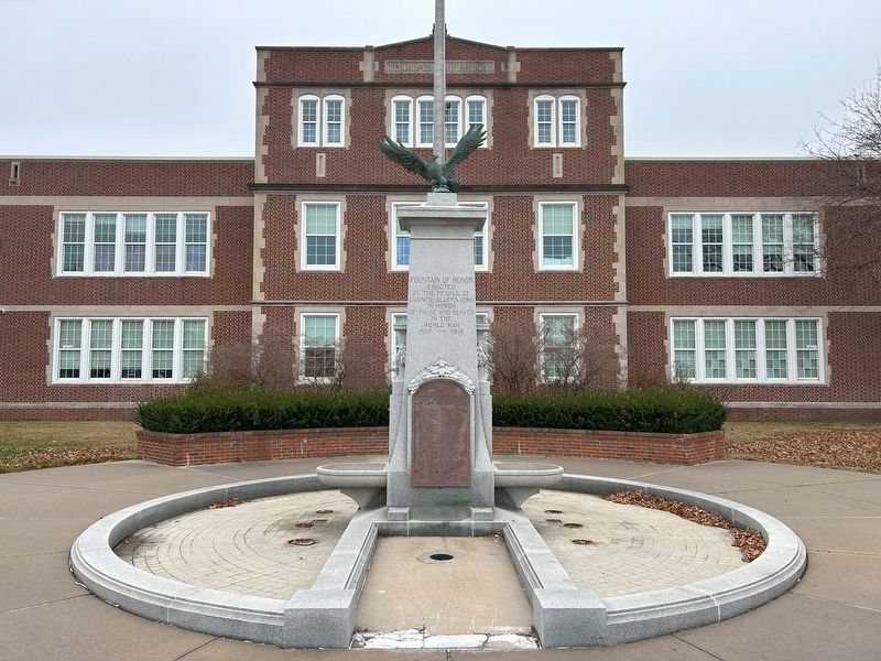 Fountain of Honor Memorial. Click for full size. Fountain of Honor Memorial image. Click for full size.