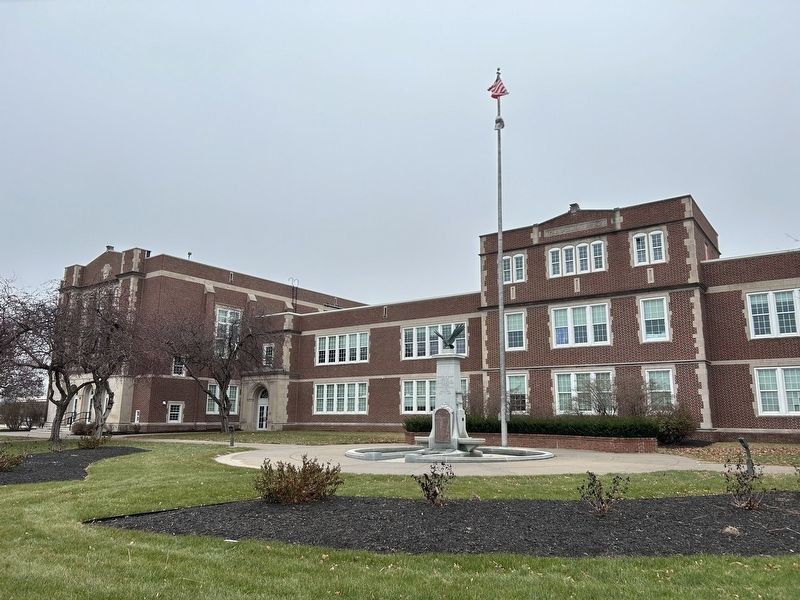 Fountain of Honor at Thomas Jefferson High School. Click for full size. Fountain of Honor at Thomas Jefferson High School image. Click for full size.