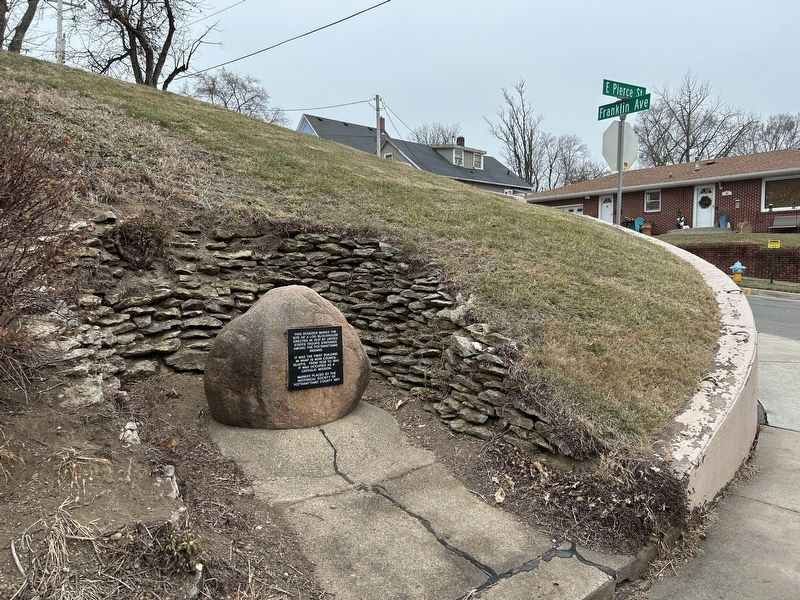 First Building in Council Bluffs Marker. Click for full size. First Building in Council Bluffs Marker image. Click for full size.
