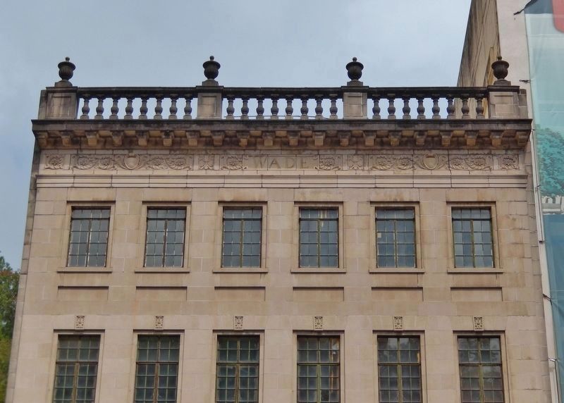 Wade Building Parapet & Balusters image. Click for full size.