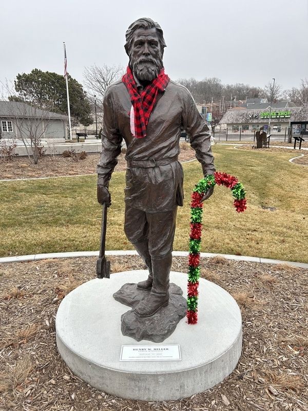 Henry W. Miller Statue. Click for full size. Henry W. Miller Statue image. Click for full size.