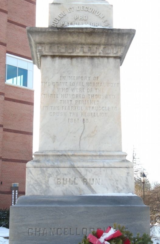 Civil War Memorial Dedication image. Click for full size.