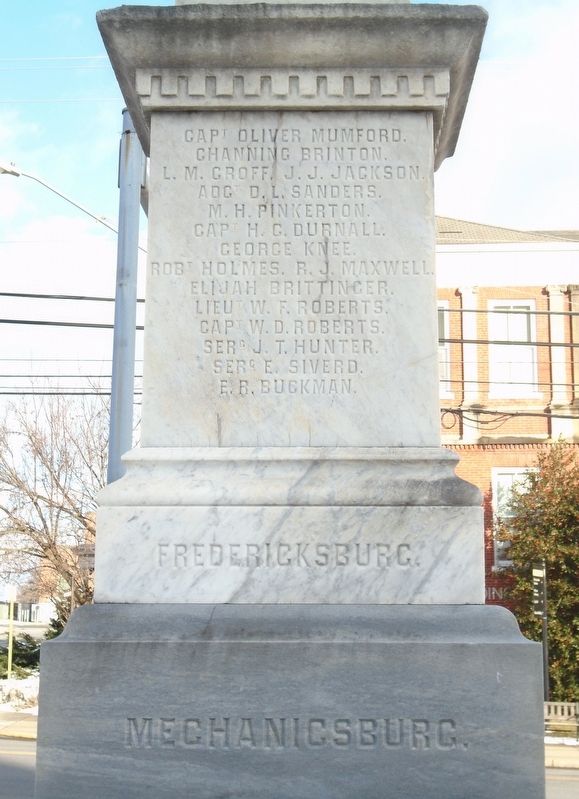 Civil War Memorial Honored Dead image. Click for full size.