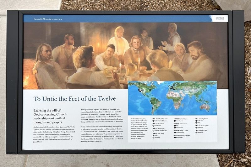 To Untie the Feet of the Twelve Marker. Click for full size. To Untie the Feet of the Twelve Marker image. Click for full size.