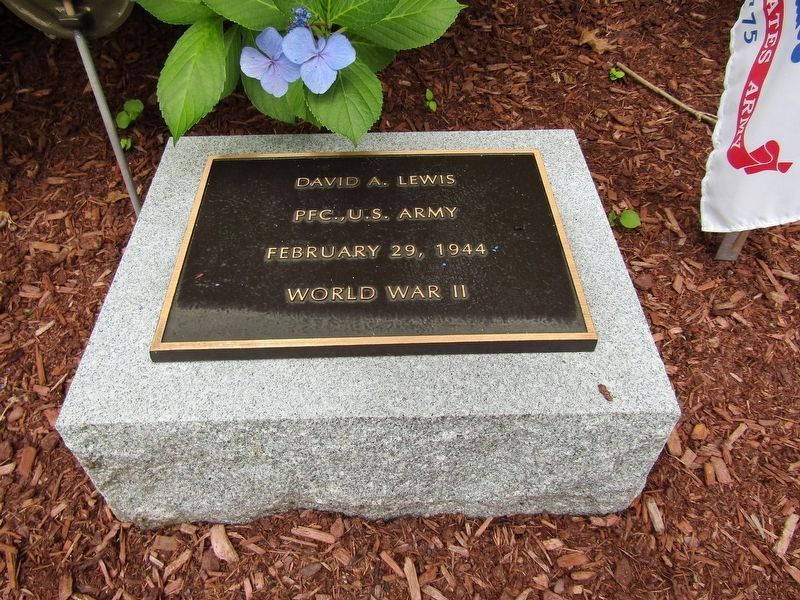 David A. Lewis Marker. Click for full size. David A. Lewis Marker image. Click for full size.