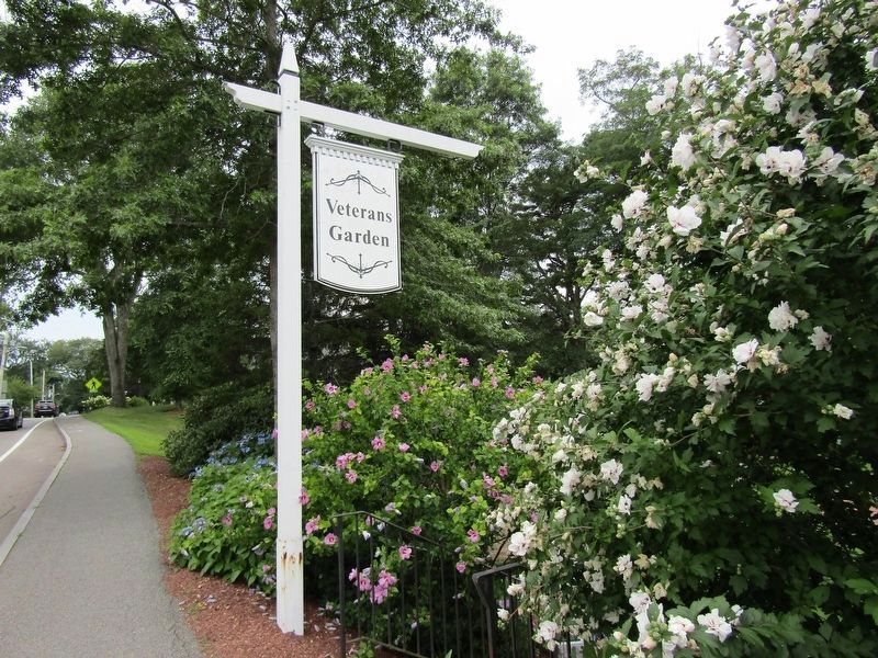 Mashpee Veterans Garden. Click for full size. Mashpee Veterans Garden image. Click for full size.