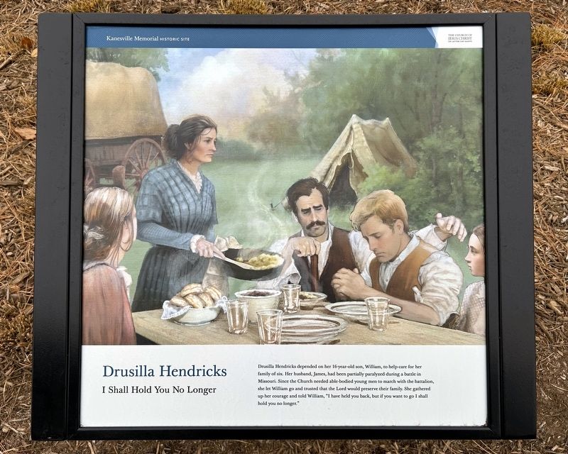 Drusilla Hendricks Marker image. Click for full size.