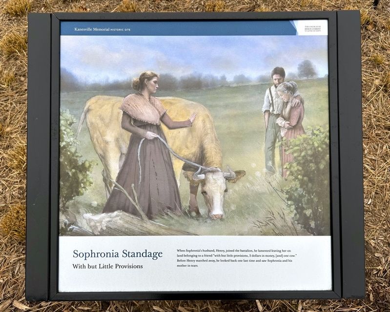 Sophronia Standage Marker image. Click for full size.