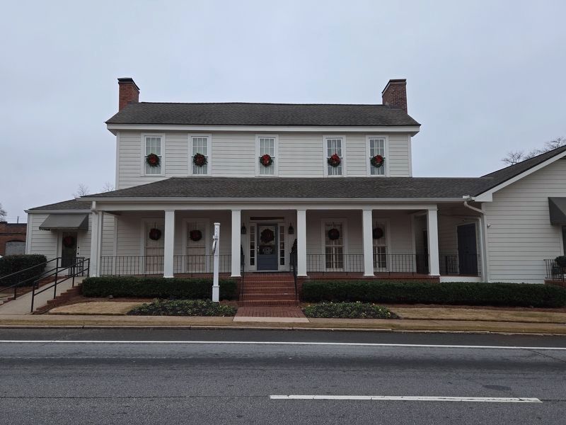 Dr Tye House, referenced in McDonough Square Marker. Click for full size. Dr Tye House, referenced in McDonough Square Marker image. Click for full size.