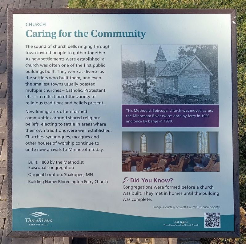 Caring for the Community Marker. Click for full size. Caring for the Community Marker image. Click for full size.