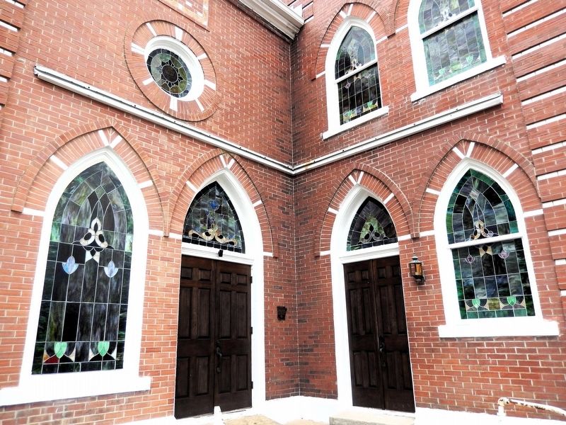 Visitors Chapel AME Marker image. Click for full size.