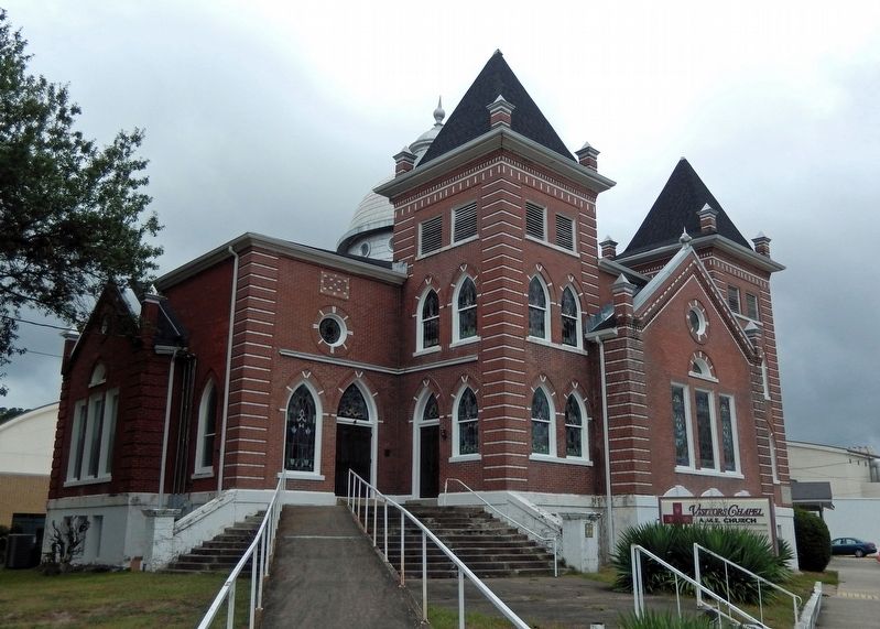 Visitors Chapel AME (<i>southwest elevation</i>) image. Click for full size.