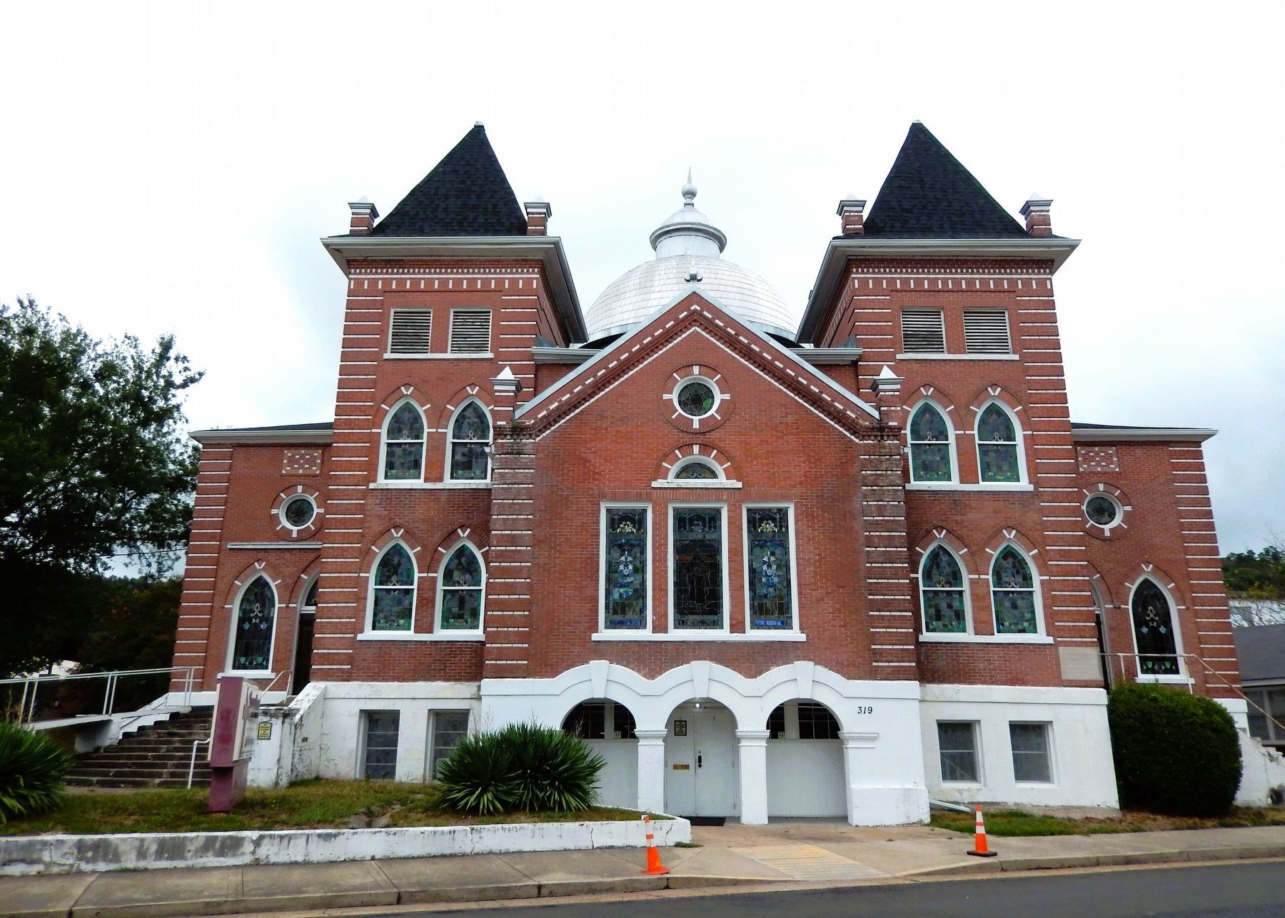Visitors Chapel AME (<i>south/front elevation</i>) image. Click for full size.